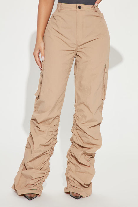 Casual Day Skinny Pants - Khaki, Fashion Nova, Pants