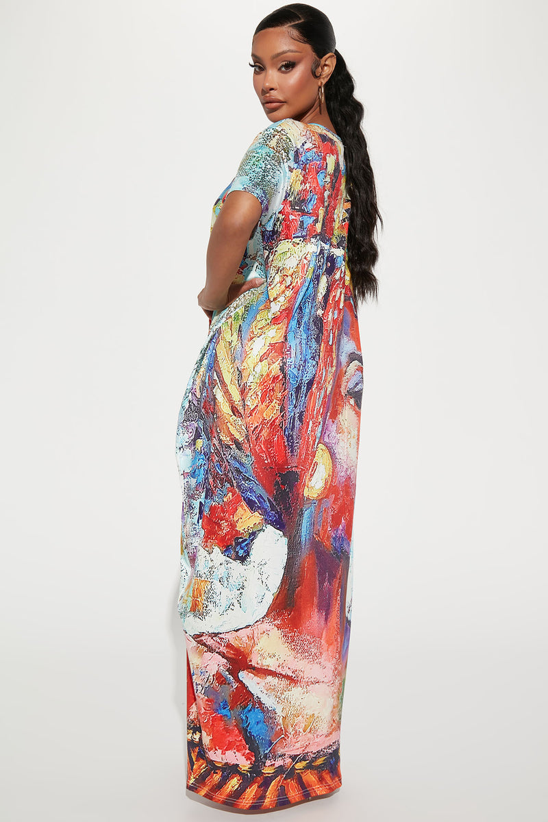Glam Goddess Maxi Dress - Multi Color | Fashion Nova, Dresses | Fashion ...
