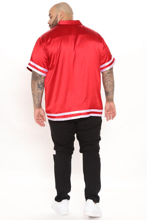 Fashion Nova Men's Top - Red - M