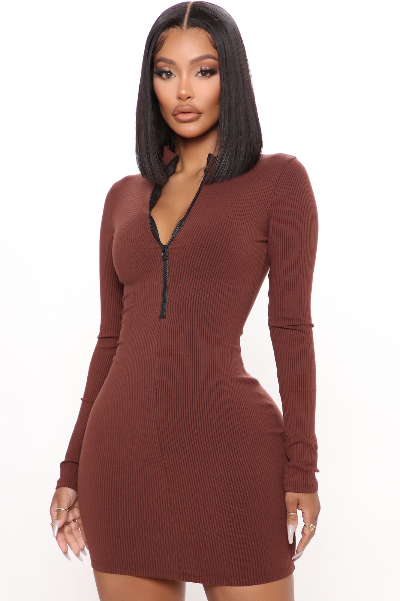 Fashion Nova - Have You Shopped The Snatched & Contoured Collection Yet? 🙌  Search: Brooklyn Snatched Mini Dress⁠ ✨www.FashionNova.com✨