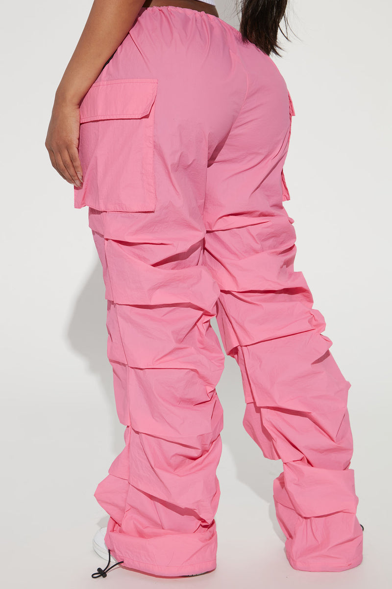 High Stakes Parachute Pant - Pink | Fashion Nova, Pants | Fashion Nova