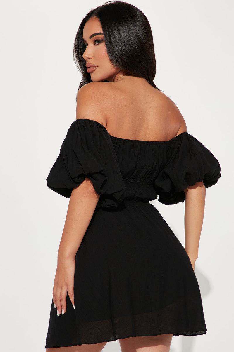 Katarina Babydoll Mini Dress - Black | Fashion Nova, Dresses | Fashion Nova