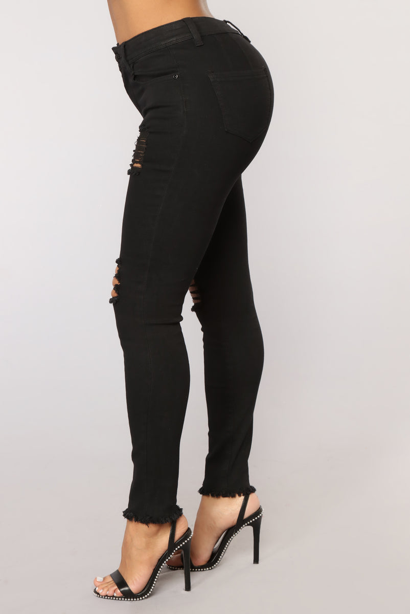 Have Your Cake Skinny Jeans - Black 