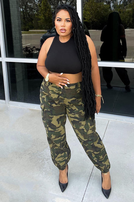 club outfit with camo pants plus size｜TikTok Search