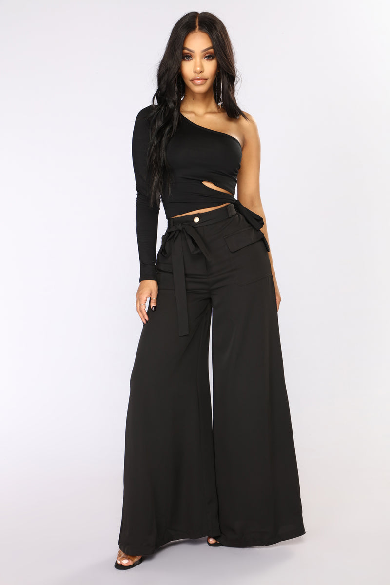 Shayni Woven Pants - Black | Fashion Nova, Pants | Fashion Nova