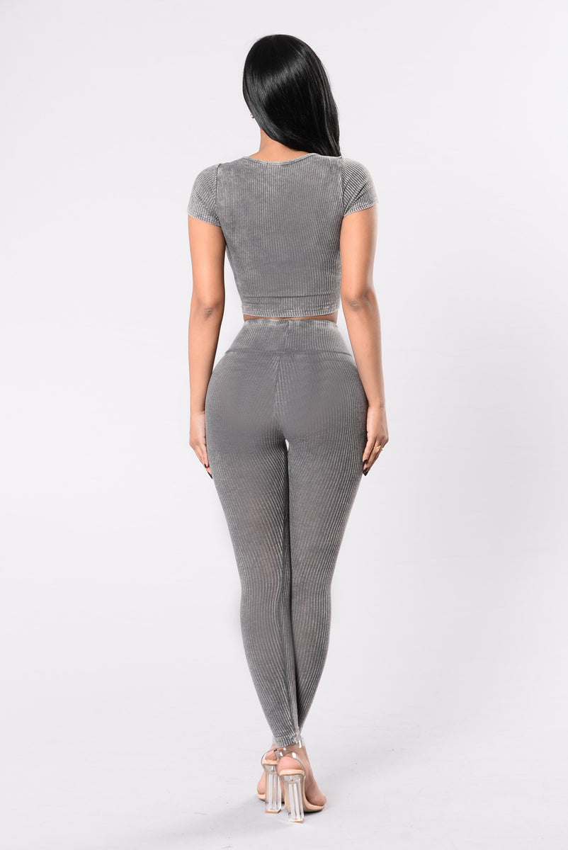 Repetition Leggings - Grey | Fashion Nova, Leggings | Fashion Nova