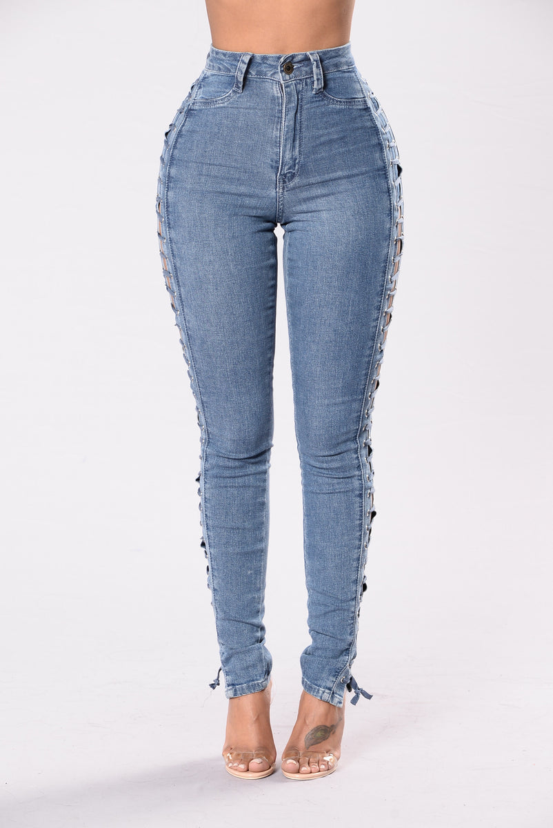Bandit Jeans - Medium Blue | Fashion Nova, Jeans | Fashion Nova