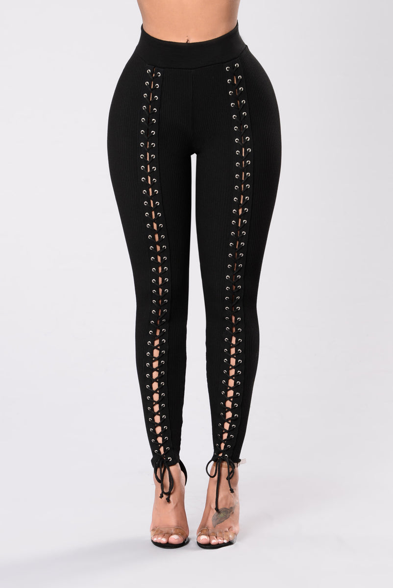 Stick By Me Leggings - Black | Fashion Nova, Leggings | Fashion Nova