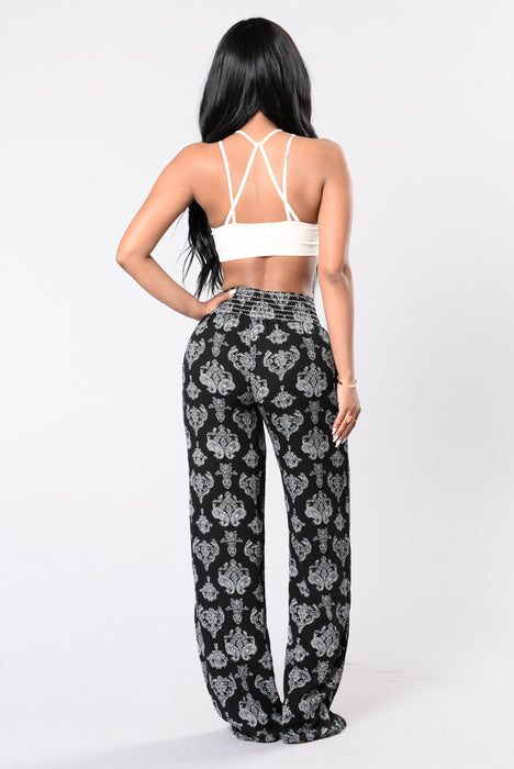 Tied To A Shallow Heart Pants - Astara Black | Fashion Nova, Pants 