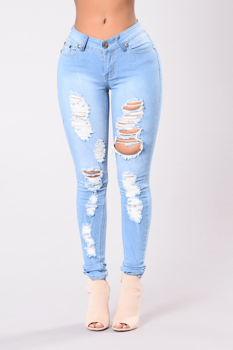Brittney Jeans - Light | Fashion Nova, Jeans | Fashion Nova