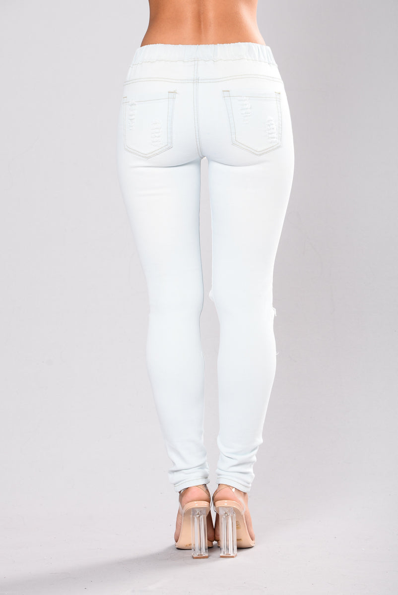 Melly Joggers - Light Blue | Fashion Nova, Jeans | Fashion Nova