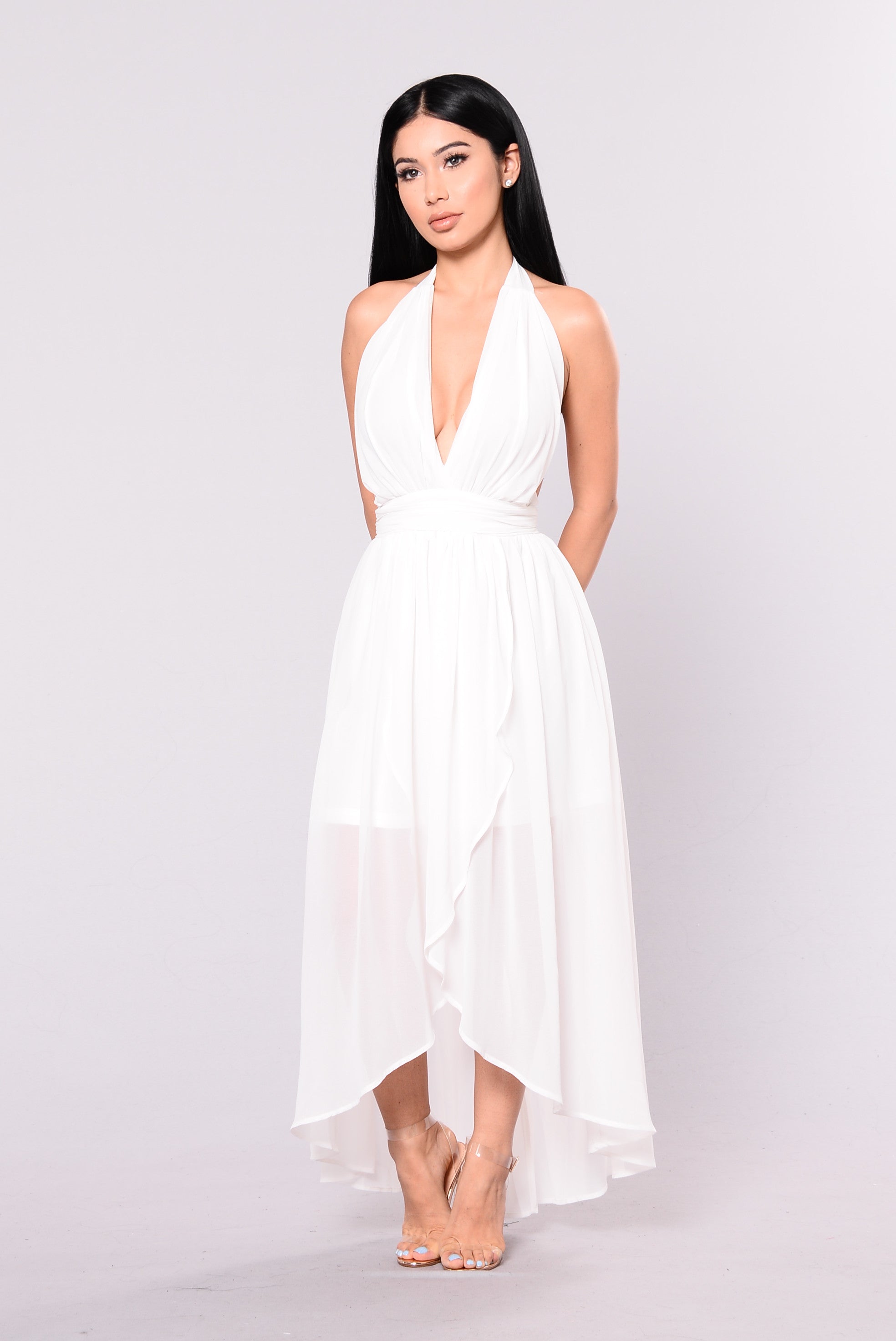 High low hotsell dress fashion nova