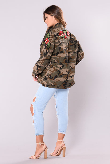 Fashion nova hot sale combat jacket