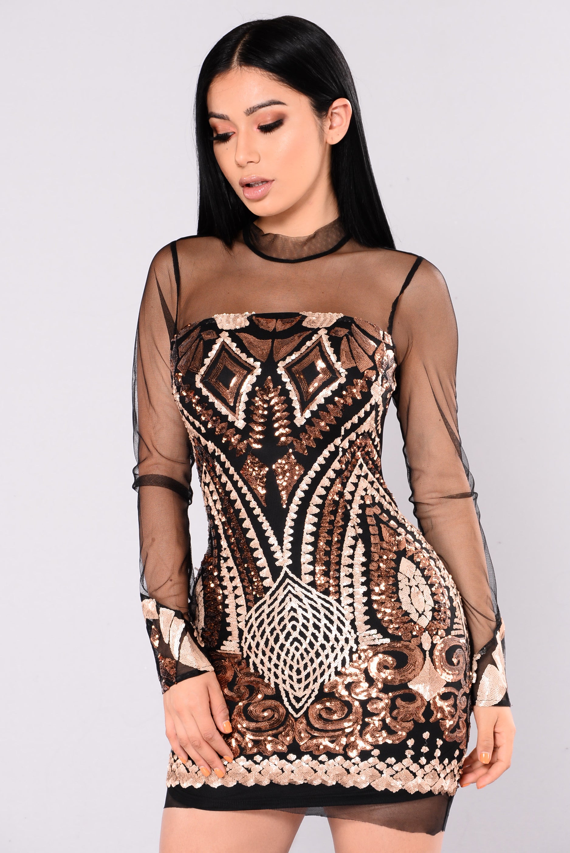 Marquee on sale sequin dress