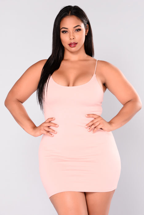 Jamie Bodycon Dress - Pink