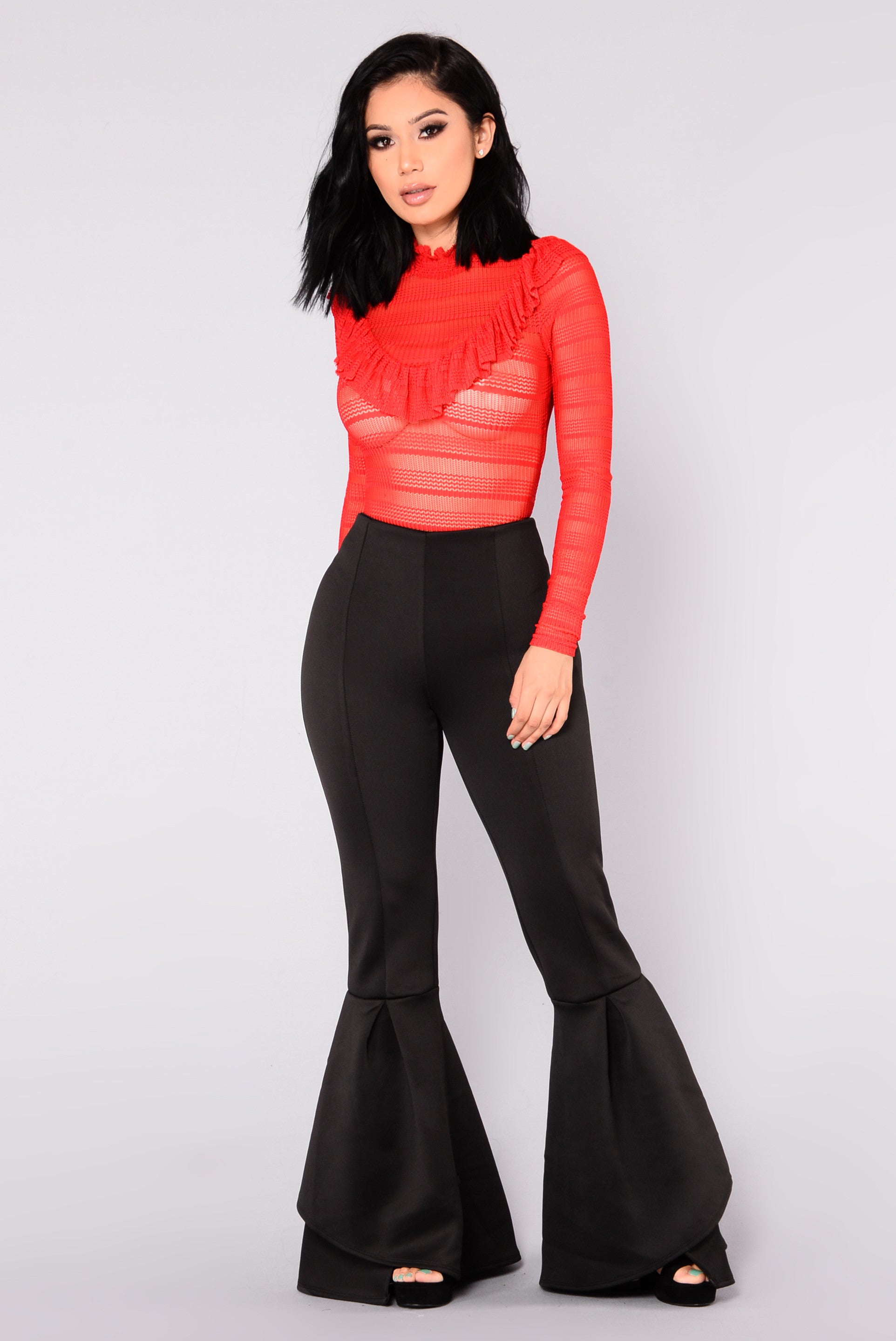 Celine Aria Wide Leg Pants - Black | Fashion Nova, Pants | Fashion Nova