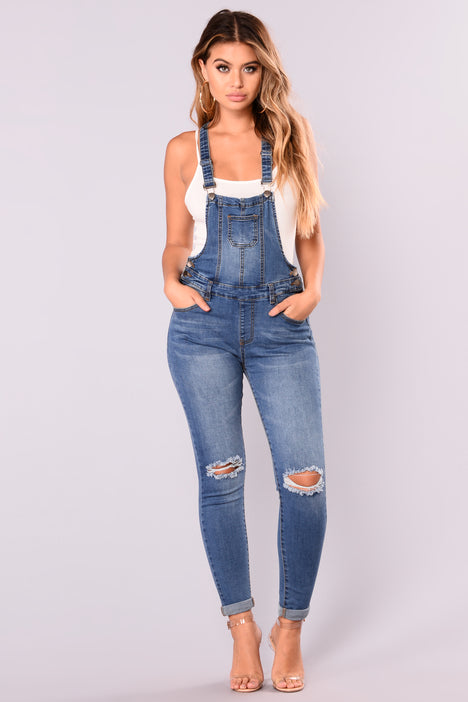 Denim overalls fashion on sale nova