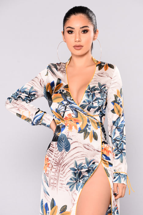 Kimono dress store fashion nova