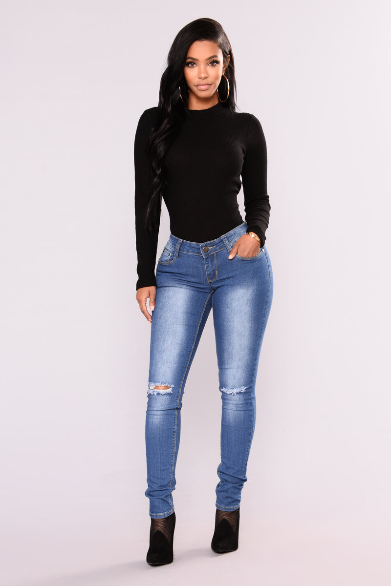 Wanda Sweater Top - Black | Fashion Nova, Basic Tops & Bodysuits ...