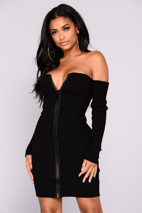 Fashion nova 2025 zipper dress