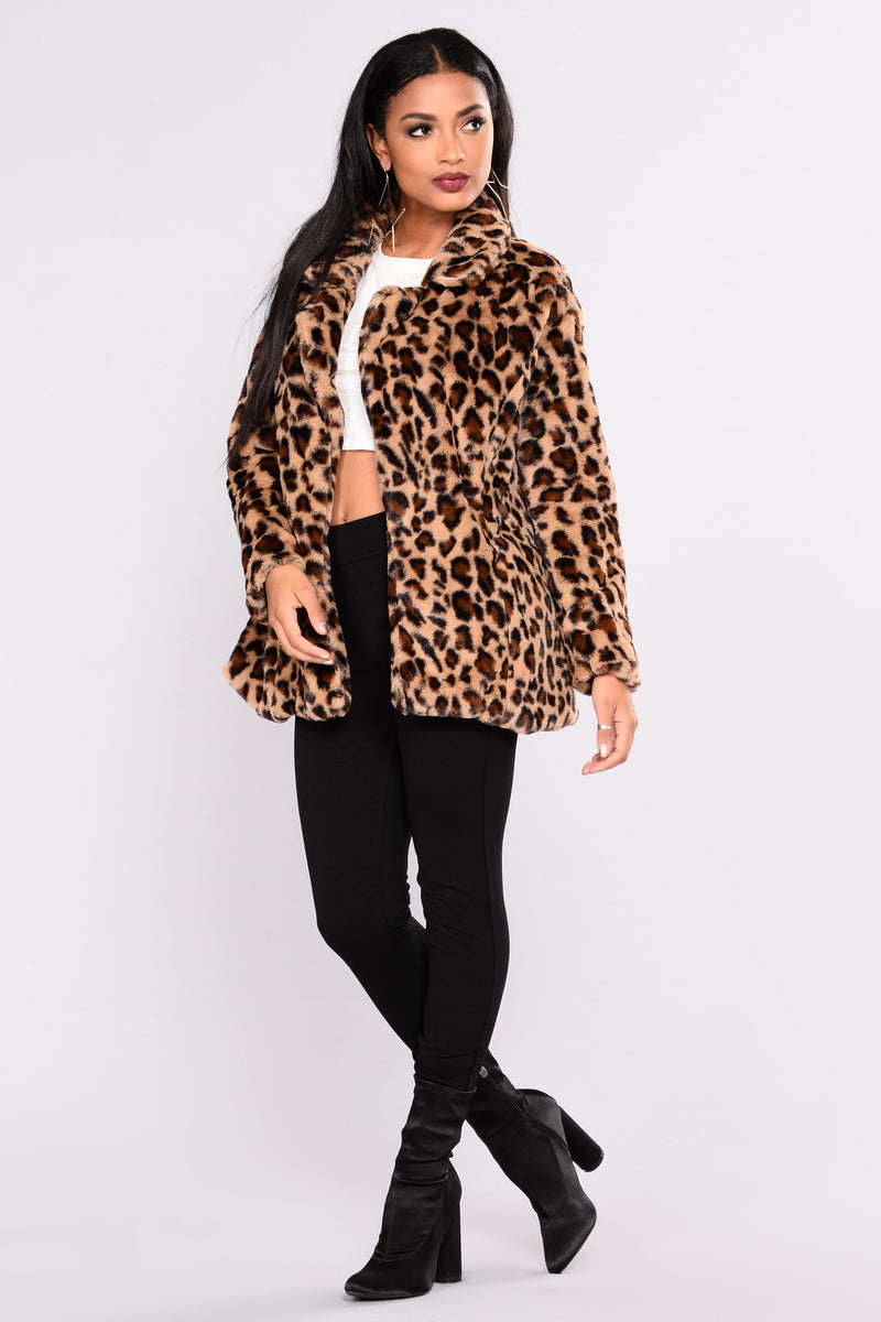 Cause I'm Cozy Faux Fur Jacket - Brown | Fashion Nova, Jackets & Coats ...