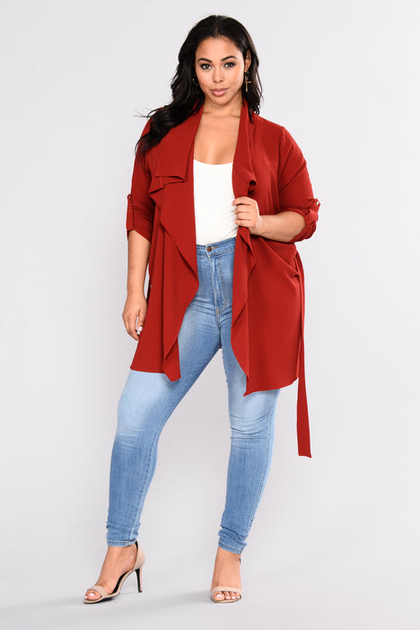 Fashion nova hot sale duster coat