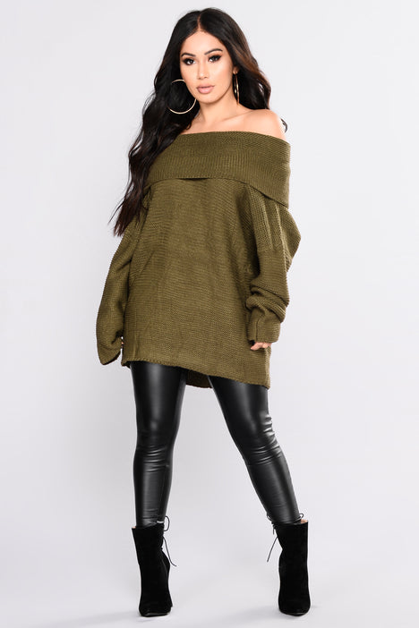 Fashion nova oversized clearance sweater