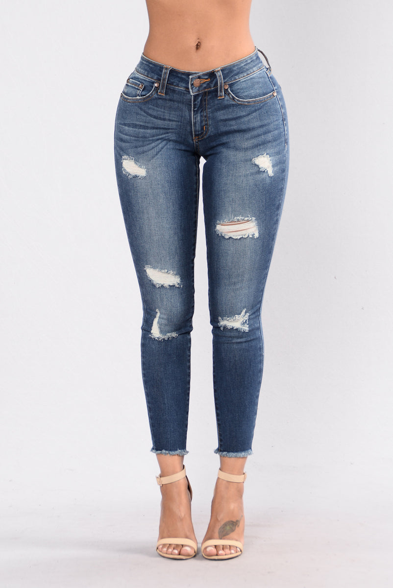 Lala Jeans - Medium Blue | Fashion Nova, Jeans | Fashion Nova