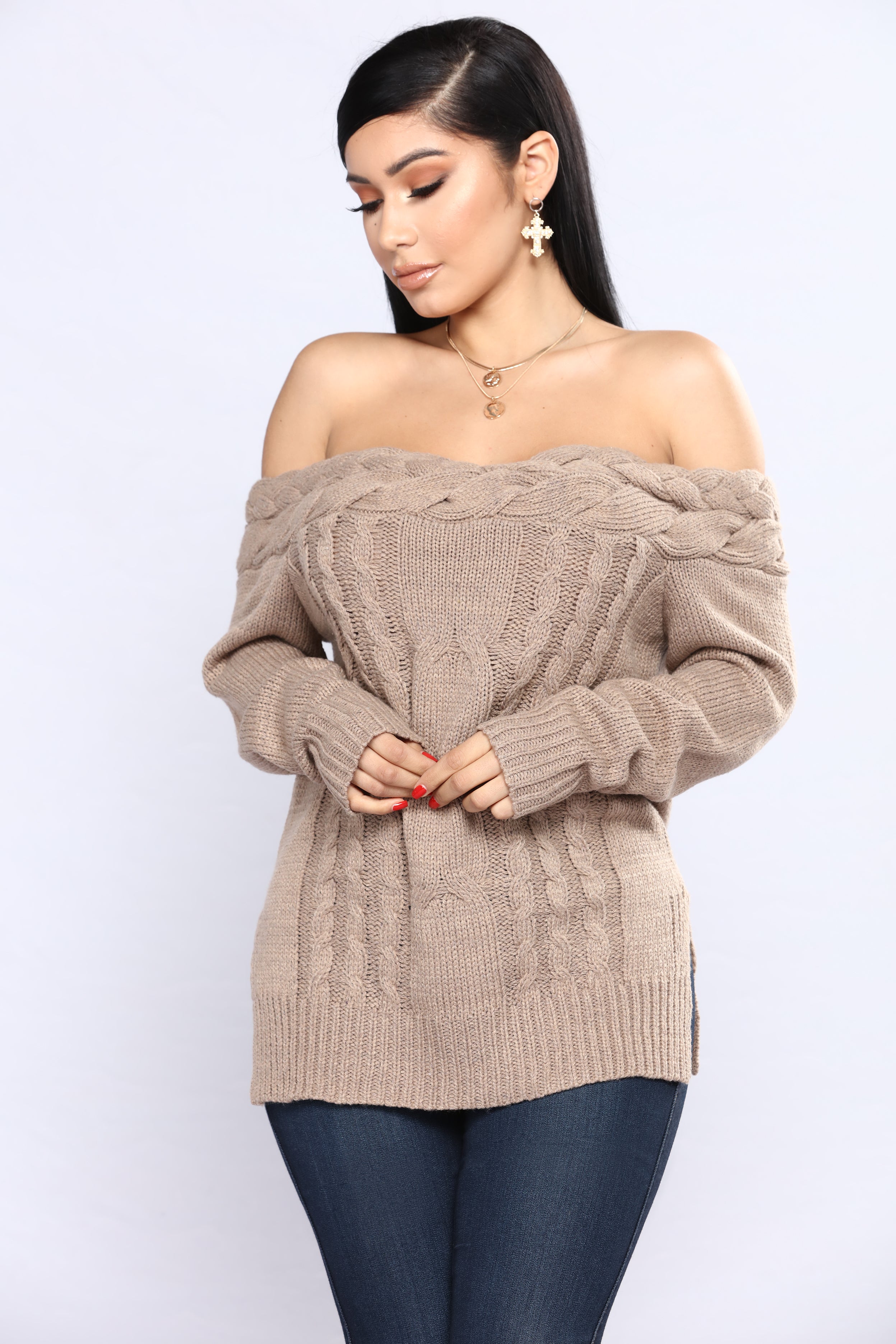 Fashion nova hotsell knit sweater