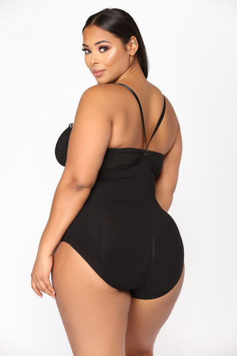 Carmen Underwire Bodysuit - Black  Plus size models, Plus size women, Women