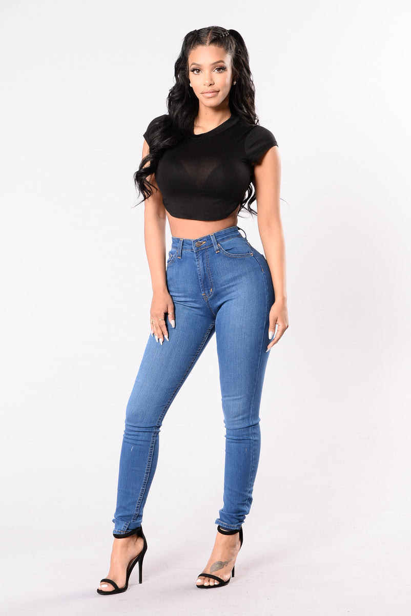 Game Changer Jeans - Medium Wash | Fashion Nova, Jeans | Fashion Nova