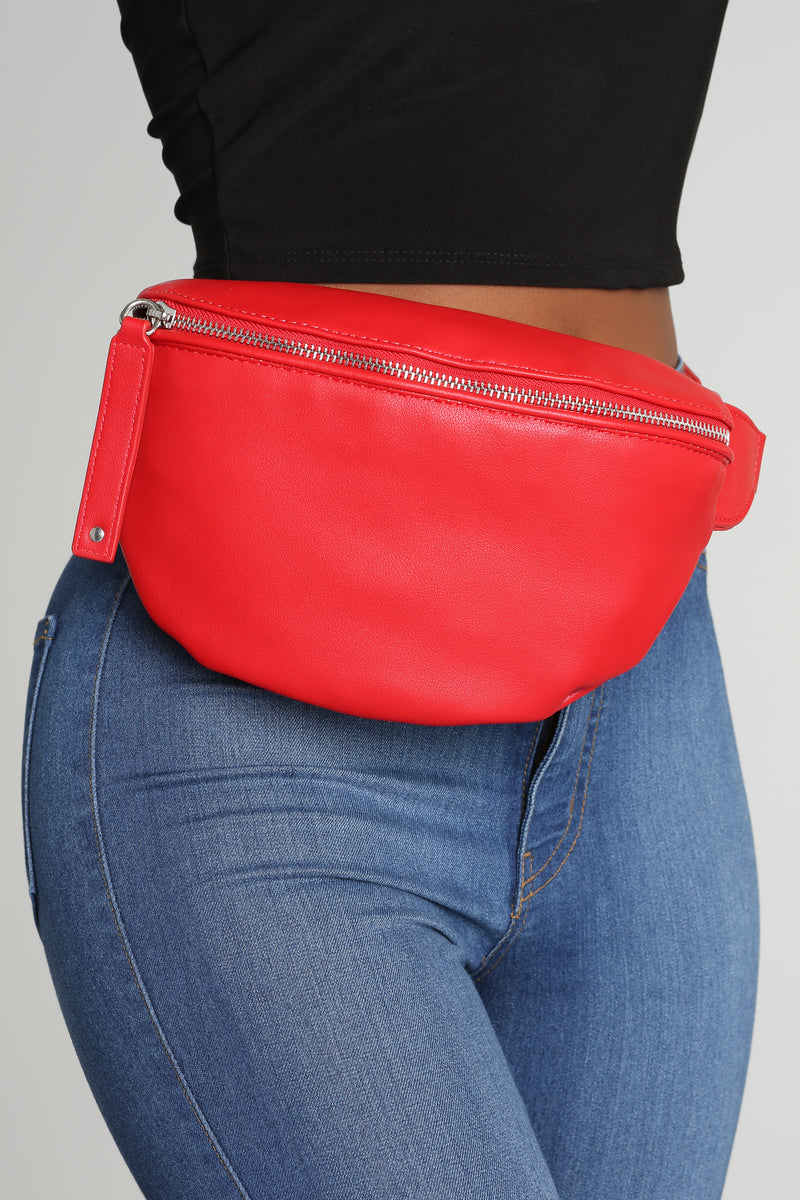 Chain In Personality Fanny Pack - Red | Fashion Nova, Handbags ...