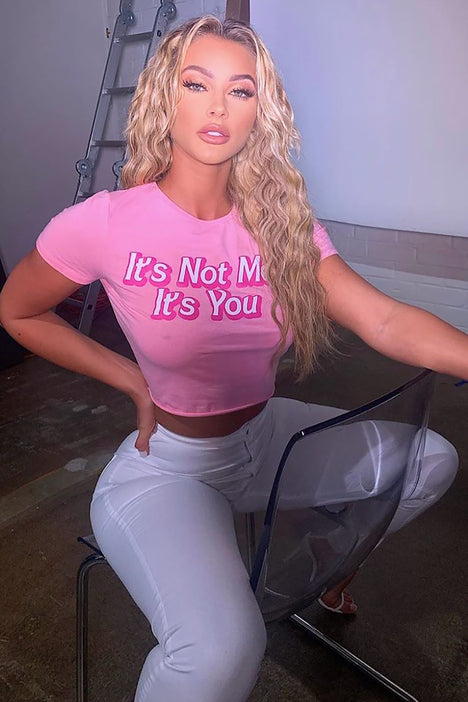 It's Love Off Shoulder Top - Pink  Fashion Nova, Screens Tops and