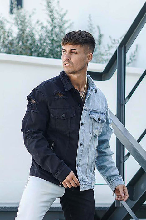 Elevate Your Spring Style: How Men Can Stylishly Wear Denim Jackets | King  & Bay Custom Clothing | Toronto, Canada