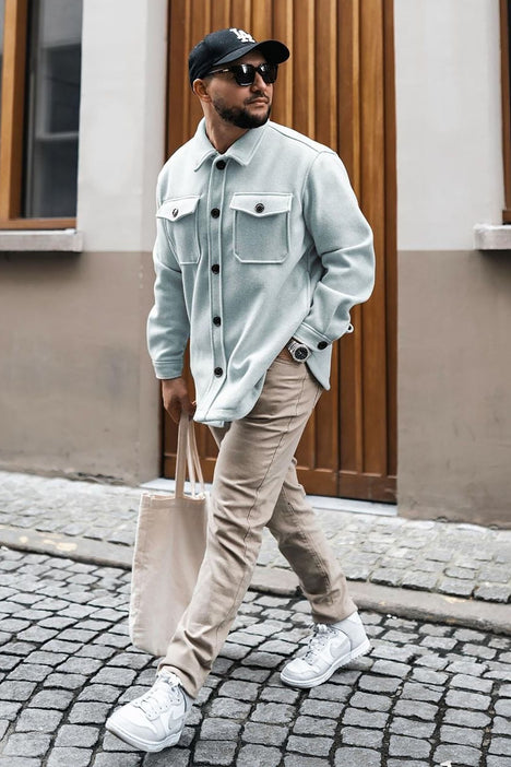 Mac Chino Pants - Khaki, Fashion Nova, Mens Pants