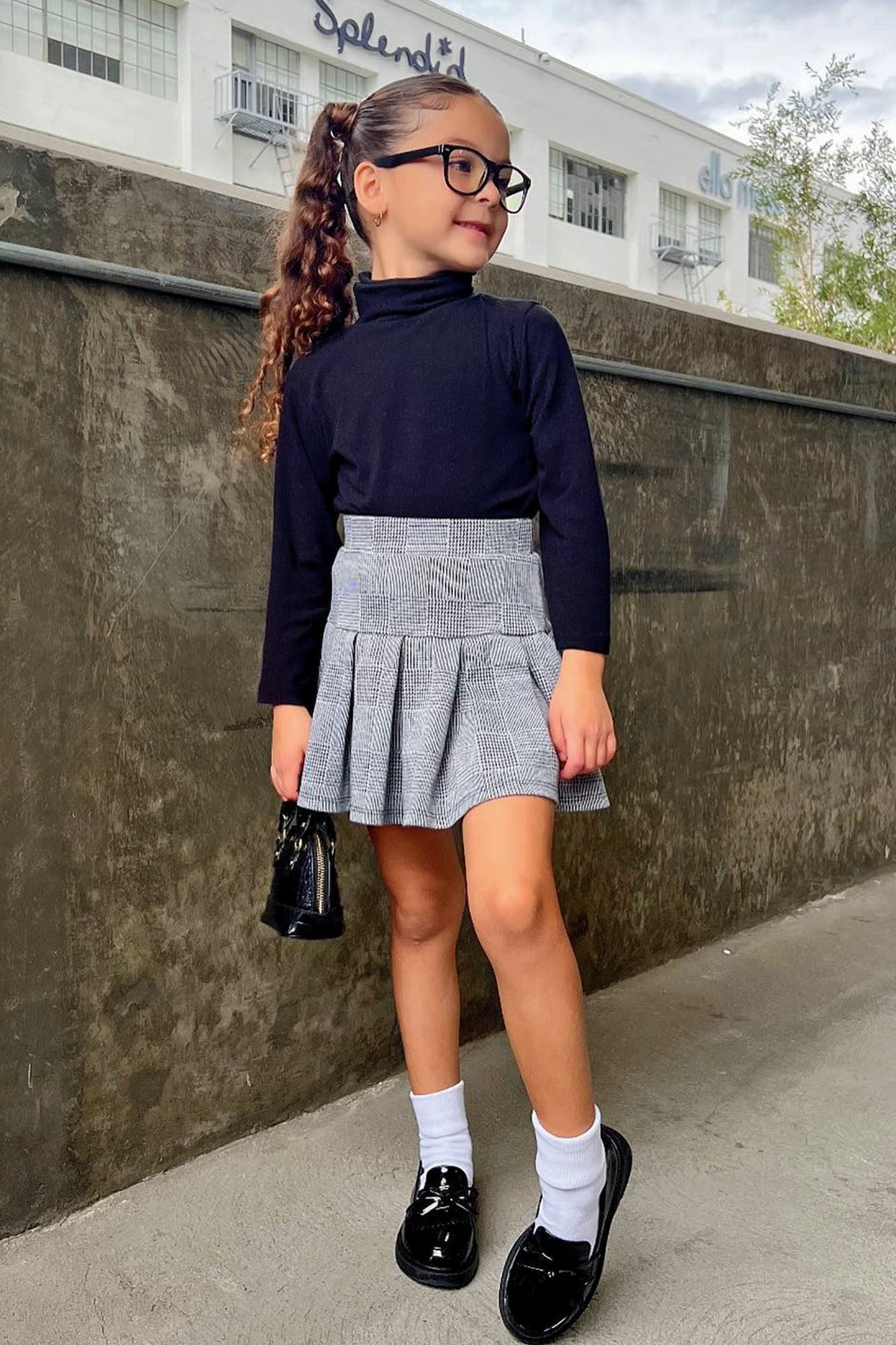 Mini So Plaid Skirt Black Fashion Nova Kids Shorts Skirts