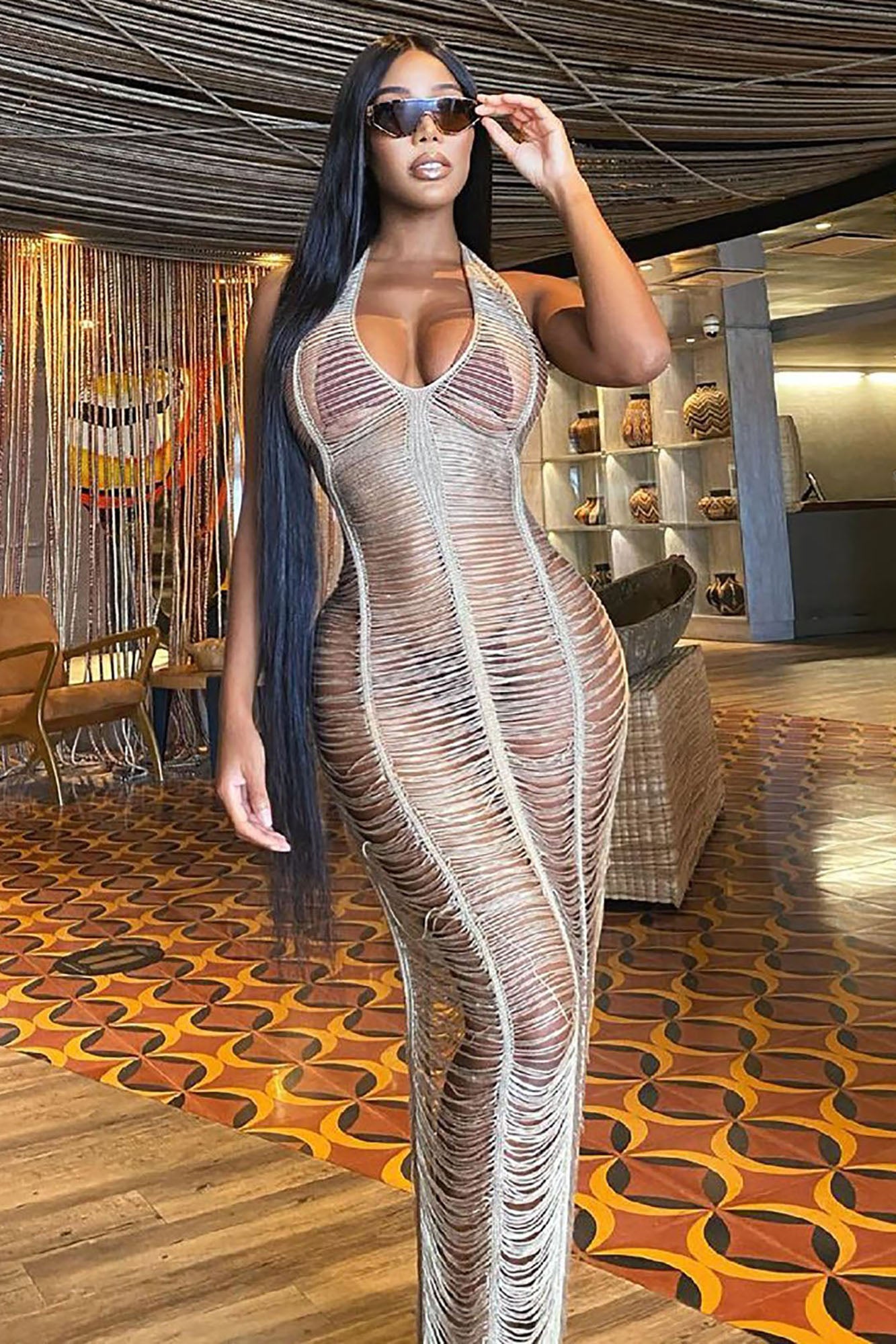 Fashion nova 2025 crochet cover up