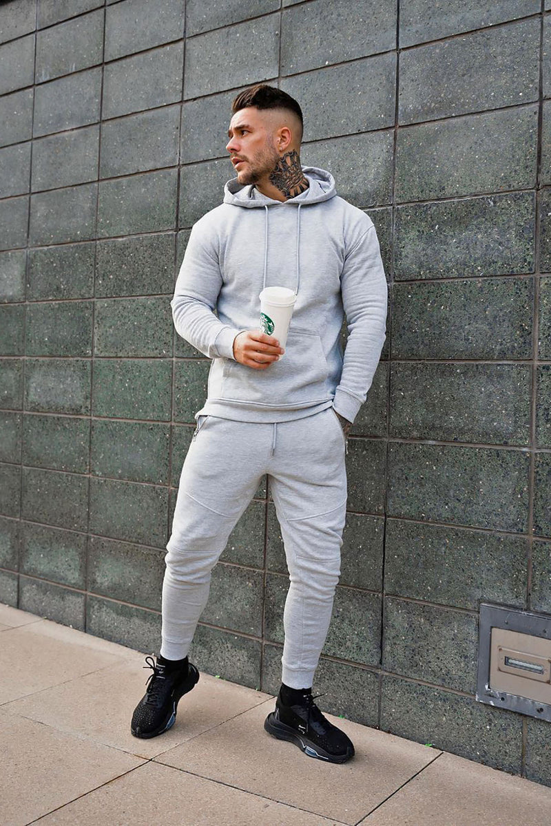 Tyson Panel Zip Jogger - Grey | Fashion Nova, Mens Pants | Fashion Nova