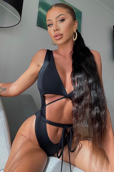 Vitamin Sea Swimsuit Black Fashion Nova Swimwear Fashion Nova