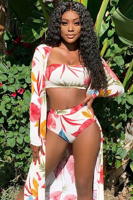 Fashion nova 3 piece 2024 swimsuit