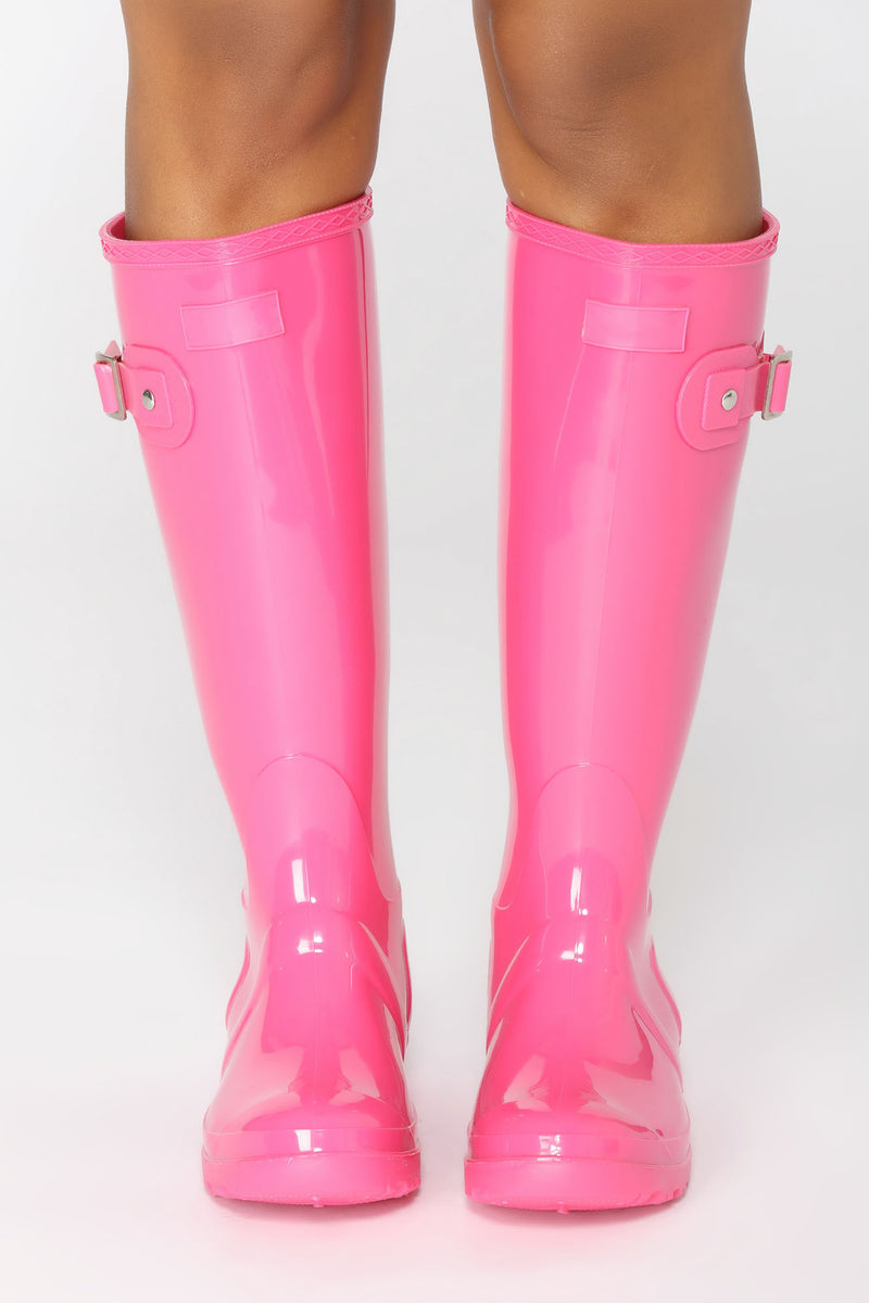 Don't Rain On Me Boots - Pink | Fashion Nova, Shoes | Fashion Nova