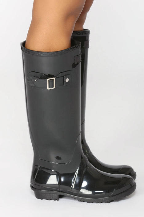 Fashion nova sale rain boots