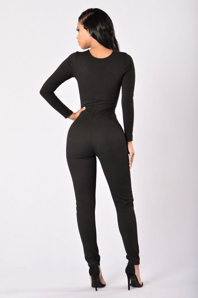 I See You Lookin' Jumpsuit - Black | Fashion Nova, Jumpsuits | Fashion Nova